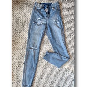 American Eagle curvy super hi-rise jegging